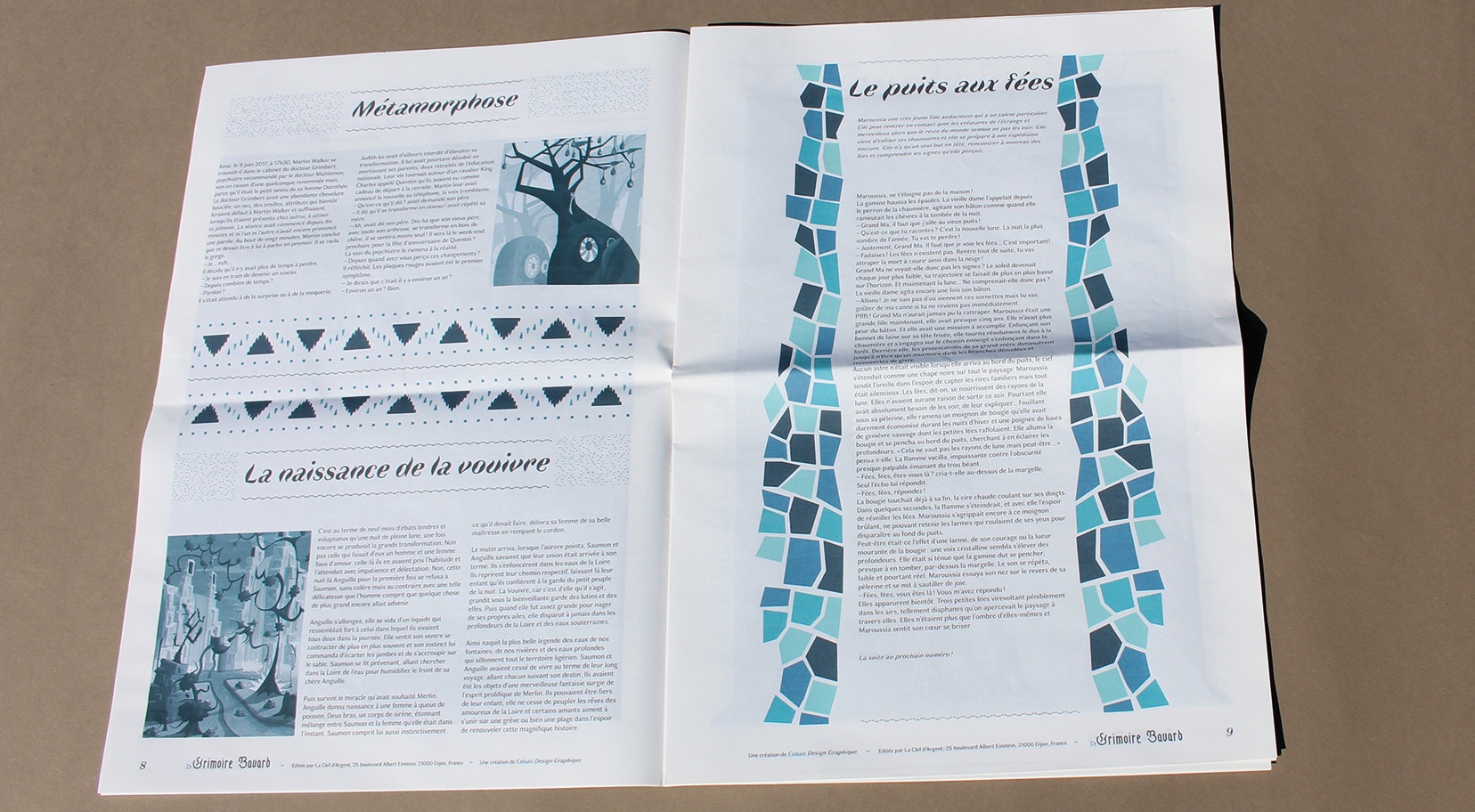 Mise en page Grimoire Bavard