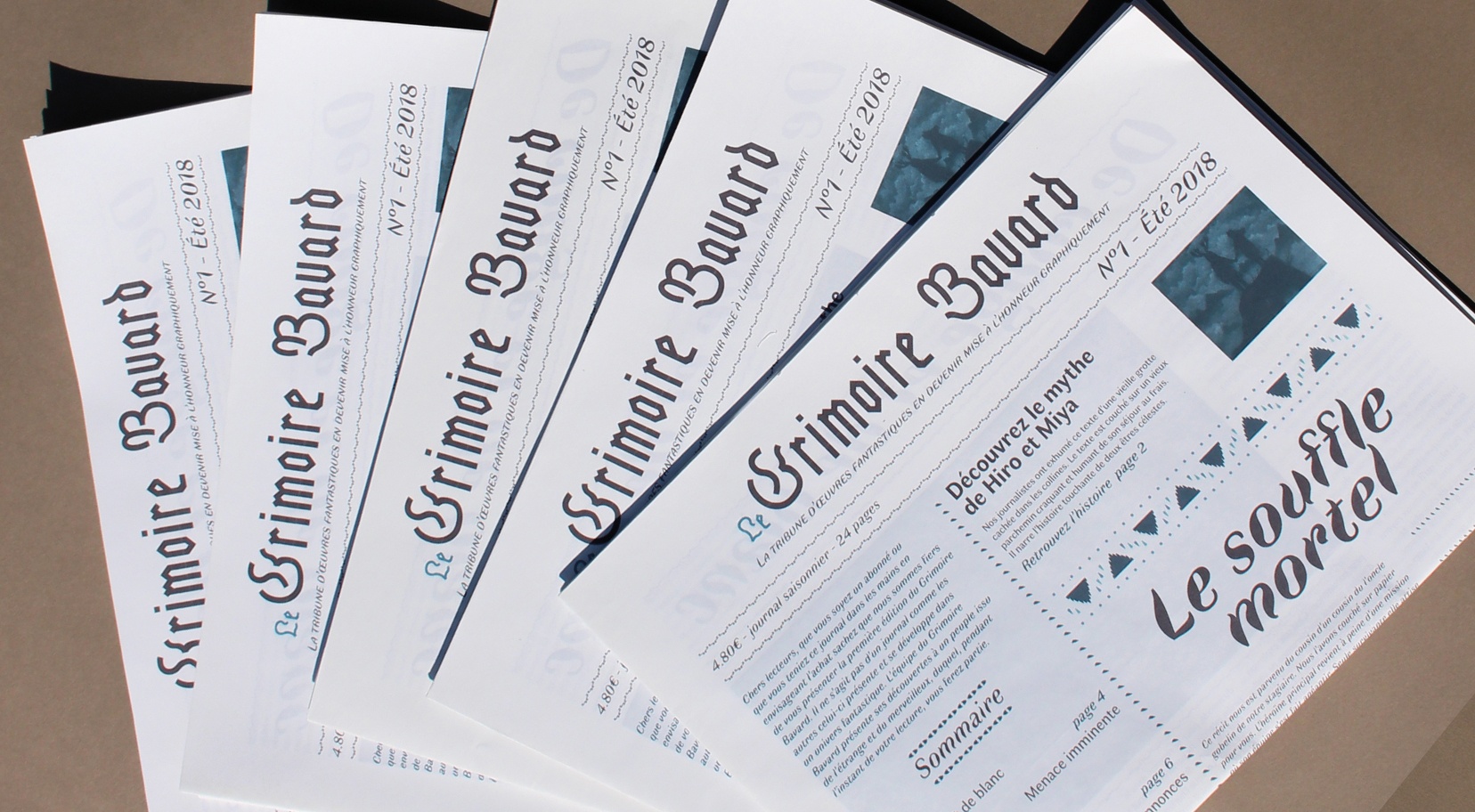 Design journal grimoire bavard
