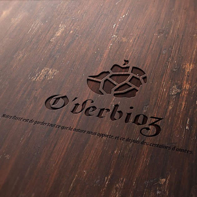Overbioz logo design